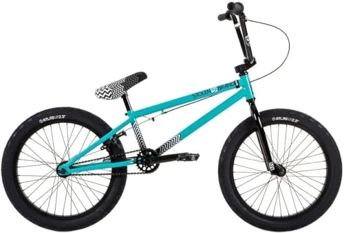 BMX : Stolen Compact 20'' BMX Freestyle Bike, Farbe:Caribbean Green, Größe:19.25