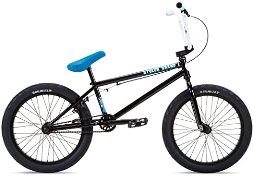 BMX : Stolen Stereo 20'' BMX Freestyle Bike, Farbe:Black / Blue Camo, Größe:20.75