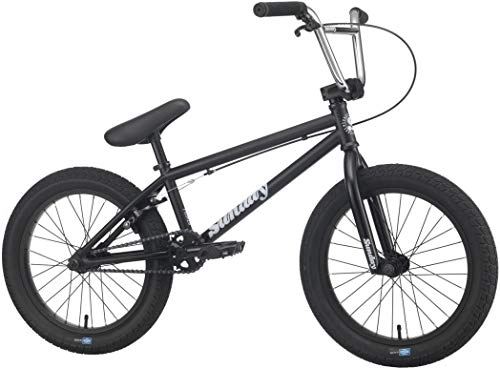 BMX : Sunday Primer BMX Kinder Park Street Fahrrad 18'' 7-12 Jahre 125-150cm schwarz