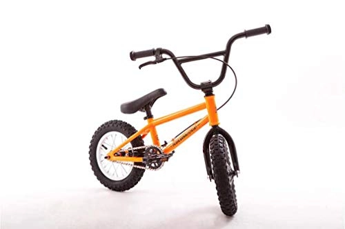 BMX : SWORDlimit 12-Zoll-Freestyle-BMX-Fahrrad / Rennrad für Anfänger bis Fortgeschrittene, hochfester Chrom-Molybdän-Stahlrahmen und Gabel, 25-Tonnen-BMX-Getriebe