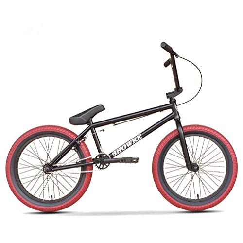 BMX : SWORDlimit 20-Zoll-Freestyle-BMX-Fahrrad, hochfester, stoßdämpfender Performance-Rahmen - dreiteiliges Kettenrad mit 8 Schlüsseln und 25 Zähnen aus Stahl - Übersetzungsverhältnis 25: 9, A