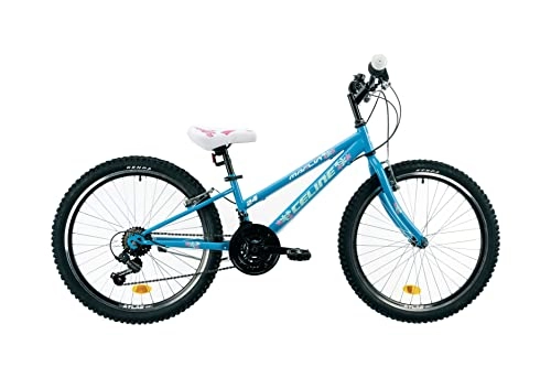 BMX : T&Y Trade 20 Zoll Kinderfahrrad Kinder Mädchen Fahrrad Mädchenfahrrad Mountainbike MTB Rad Bike Mädchenrad 6 Gang Celine BLAU, inches