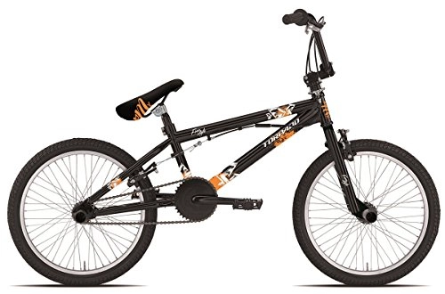 BMX : TORPADO Fahrrad BMX Xplosion 20 "Freestyle schwarz orange (BMX) / Bicycle BMX Xplosion 20 Freestyle Black Orange (BMX)
