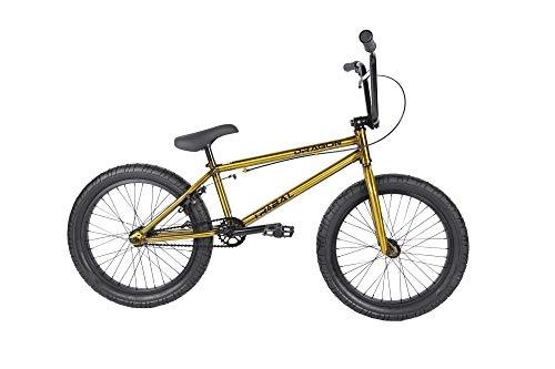 BMX : Tribal Dragon BMX-Fahrrad, durchscheinend goldfarben
