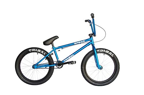 BMX : Tribal Spear BMX-Fahrrad, matt, lebendiges Blau
