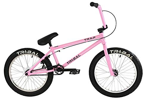 BMX : Tribal Trap BMX Fahrrad glänzend pink