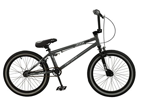 BMX : Zombie Boy Knochen Bike, Grau / Schwarz, Größe: 20