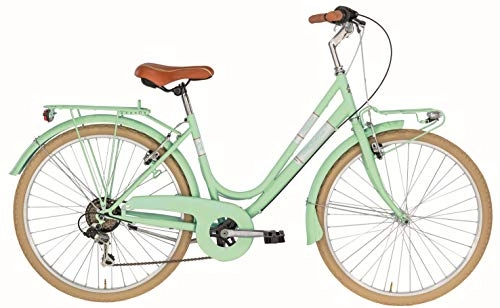 City : 26 Zoll Citybike Damen Viscontea Milly 6 Gänge Grün 46 cm Rahmengröße
