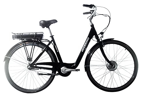 City : Allegro Unisex – Erwachsene Elegant 03 E-Bike, Schwarz, 45 cm