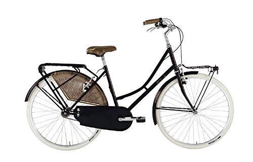 City : Alpina Bike 26 Zoll Cityrad Viscontea Olanda Single Speed Schwarz 46 cm Rahmengröße