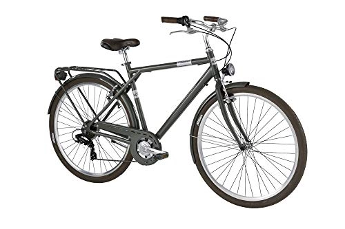City : Alpina Bike 28 Zoll Cityrad Herren Viscontea Velvet 7 Gänge Militärgrün 55 cm Rahmengröße