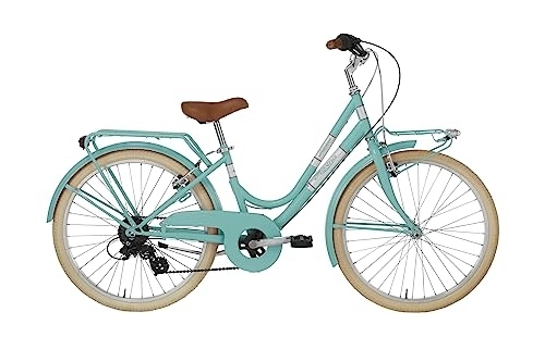 City : Alpina Bike Babys (Mädchen) Milly Fahrrad 6 V, Aquamarin, 24 Zoll