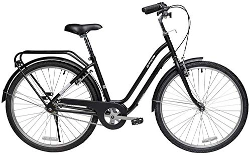 City : BUK Fahrrad Damenrad 26 Zoll Citybike Retro Design Mädchen-Damen Citybike Praktisches Trekkingrad für Frauen