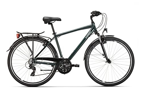 City : Conor Unisex-Erwachsene City 61 cm (24 Zoll) Fahrrad, grün, L
