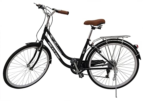 City : Damen Fahrrad EX-5, 26 Zoll, Leichter Aluminium Rahmen 14, 5 kg, Bike, Damenfahrrad Citybike