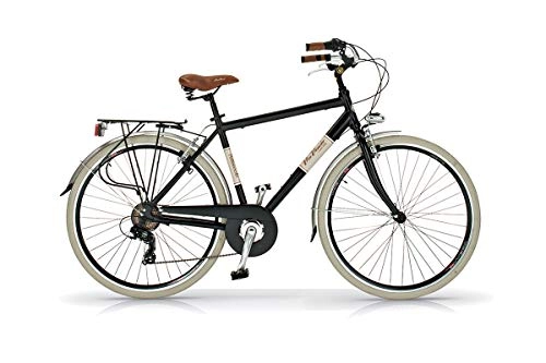 City : Fahrrad 28 Zoll Herren Elegance Via Veneto 6 V Aluminium schwarz PDC