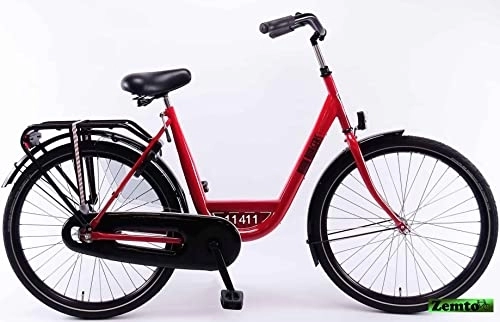 City : Fahrrad für Firmen, sehr Starkes Hollandrad, konfigurierbar, Hier das Basismodel in rot, 26 oder 28 Zoll
