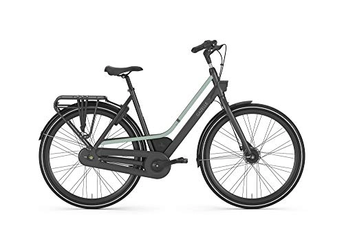 City : Gazelle CityGo C7 Damenfahrrad Citybike 7 Gang 2020, Farbe:schwarz, Rahmenhöhe:49 cm