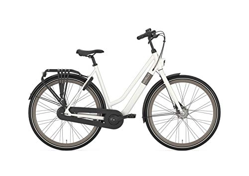 City : Gazelle Esprit 7-G Trekking Bike 2021 (54 cm, Ivory Matt (Wave))