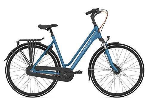 City : Gazelle Veneto C7 28" Damen City- / Trekkingbike Nexus 7-Gang Freilaufnabe 28 Zoll Unisexfahrrad 7 Gang Nabenschaltung mit Freilauf blau matt