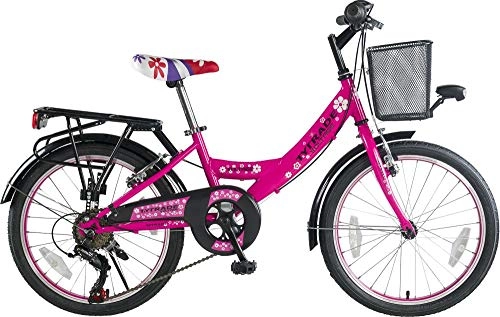 City : k 20 Zoll Kinder City Fahrrad Kinderfahrrad Cityfahrrad Bike Rad Mädchenfahrrad Mädchenrad Bike Rad 7 Shimano Gang Voltage Lady PINK TYT19-041