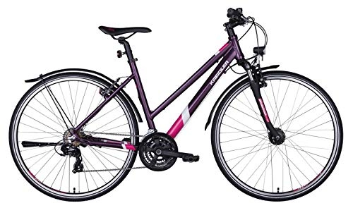 City : Kreidler Stack 28'' 2.0 Street Shimano TX 800 24 Gang MTB Fahrrad (Damen Trapez Violett, 28 Zoll 19.5 Zoll (50 cm))