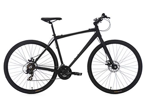 City : KS Cycling Cityrad Herren 28'' Urban-Bike UBN77 schwarz Alu-Rahmen RH 51 cm