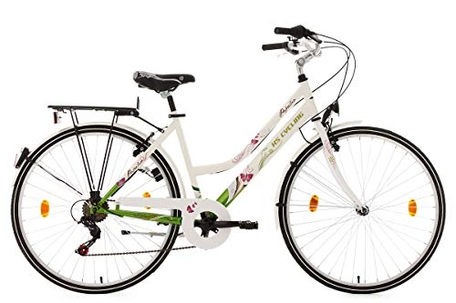 City : KS Cycling Damenfahrrad 26'' Papilio weiß RH 44 cm