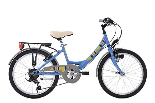 City : KS Cycling Kinderfahrrad 20'' Gurlz blau RH 31 cm