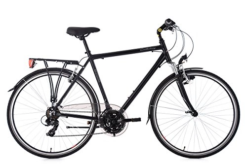 City : KS Cycling Trekkingrad Herren 28'' Canterbury schwarz Aluminiumrahmen RH 58 cm Flachlenker