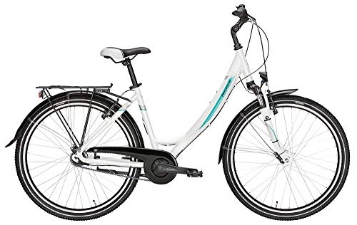 City : Pegasus Avanti 7NR 26 Zoll Damenfahrrad Jugendrad 2020, Rahmenhöhe:38 cm, Farbe:weiß