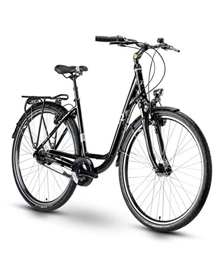 City : RAYMON Cityray 3.0 26'' Unisex Retro City Fahrrad schwarz 2020