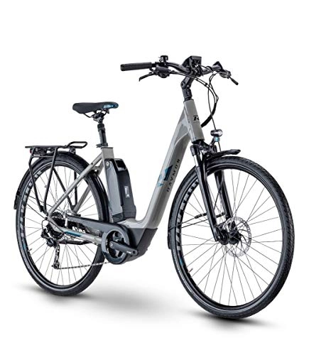 City : RAYMON CityRay E 3.0 Wave Unisex Pedelec E-Bike City Fahrrad grau 2021: Größe: 45 cm / S
