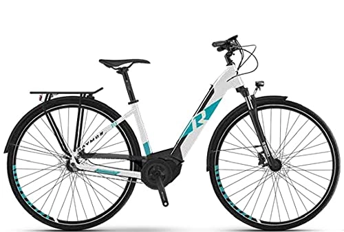 City : RAYMON CityRay E 7.0 CB Wave Unisex Pedelec E-Bike City Fahrrad weiß 2021: Größe: 55 cm / L