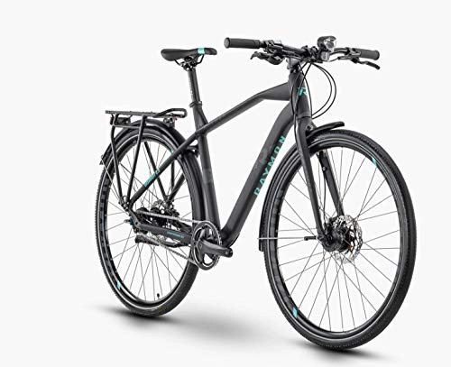 City : RAYMON Urbanray 3.0 City Fahrrad schwarz / grau 2020: Größe: 52 cm