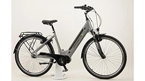 City : Saxonette Premium Plus 2.1 28 Zoll E-Bike 7-Gang Freilaufnabe 522Wh 14, 5Ah Akku Silber