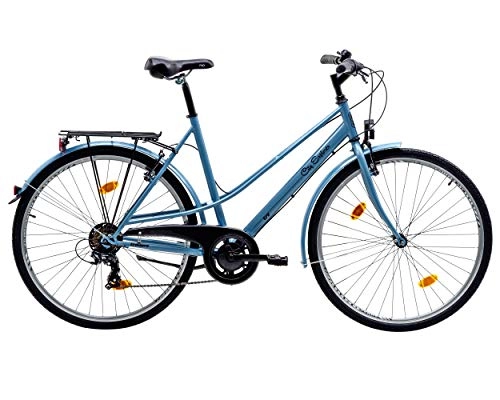 City : tretwerk DIREKT gute Räder City Explorer 28 Zoll Citybike, Damen-Fahrrad mit Beleuchtung über Nabendynamo, L