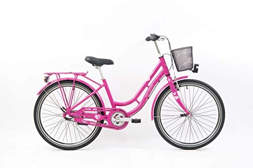 City : Tretwerk Madeira 24 Zoll Citybike Mädchen Pink 40cm (2020)