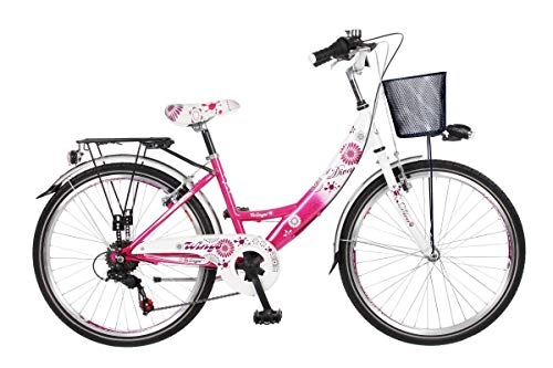 City : Unbekannt 24" 24 Zoll Kinder City Fahrrad Kinderfahrrad Cityfahrrad Mädchenfahrrad Rad Bike Diva PINK