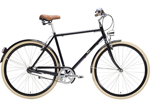 City : Van Gogh Herren Paris Fixed Gear Fahrrad, Herren, Paris, schwarz, Size 64