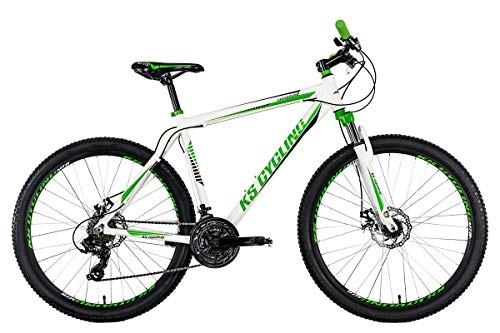 Cross Trail und Trekking : KS Cycling Mountainbike MTB Hardtail 27, 5'' Compound weiß-grün RH 51 cm
