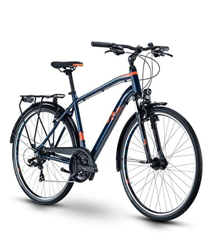 Cross Trail und Trekking : RAYMON Tourray 1.0 Trekking Fahrrad blau 2021: Größe: 52 cm / M