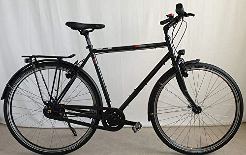 Cross Trail und Trekking : vsf fahrradmanufaktur T-300 Shimano Nexus 8-Gang HS22 Trekking Bike 2020 (28" Herren Diamant 57cm, Ebony metallic)