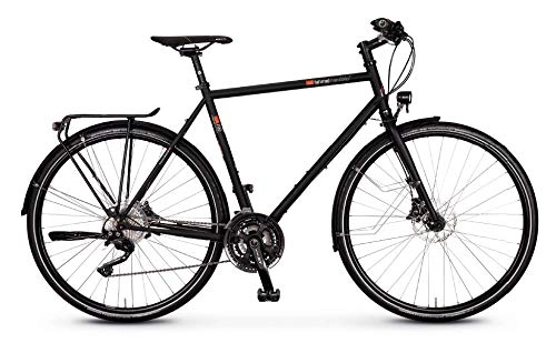Cross Trail und Trekking : vsf fahrradmanufaktur T-700 Shimano Deore XT 30-G Disc Trekking Bike 2020 (28" Herren Diamant 52cm, Ebony matt)