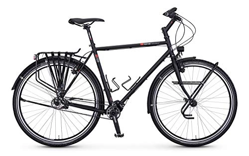 Cross Trail und Trekking : vsf fahrradmanufaktur TX-1200 Pinion P1.18-G HS33 Trekking Bike 2019 (28" Herren Diamant 57cm, Ebony matt)