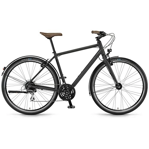 Cross Trail und Trekking : Winora Flitzer City Fahrrad schwarz 2019: Größe: 46cm