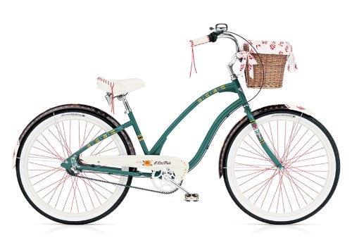 Cruiser : Electra Gypsy 3-Speed forest green Ladies 3i Ladies Girls 26 Zoll 3 Gang, 254141E