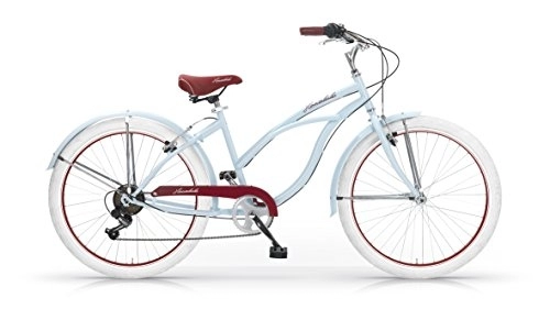 Cruiser : MBM Honolulu Damen-Fahrrad, Blau, 45 cm