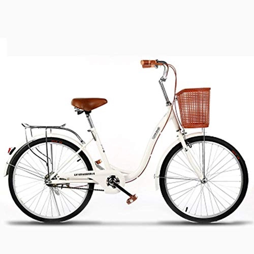 Cruiser : YONGXINXUZE Citybike Full Cruiser Bike 24 Zoll Erwachsenen Rennrad City Männer und Fahrrad