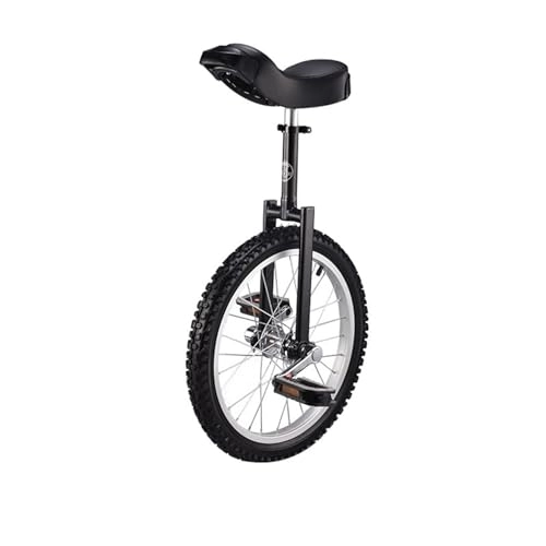 Einräder : 16-24 Zoll Rad Outdoor-Einrad, Verstellbarer Sitz, Übungsfahrrad, passend für Erwachsene und Kinder, Bergreifen für Straßenradfahren, Robustes Einrad mit großem Rad für Gleichgewichtstraining